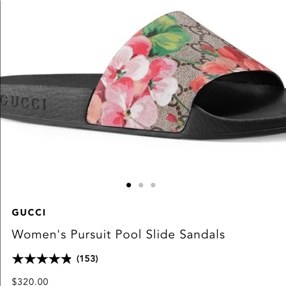 Gucci slides size 6